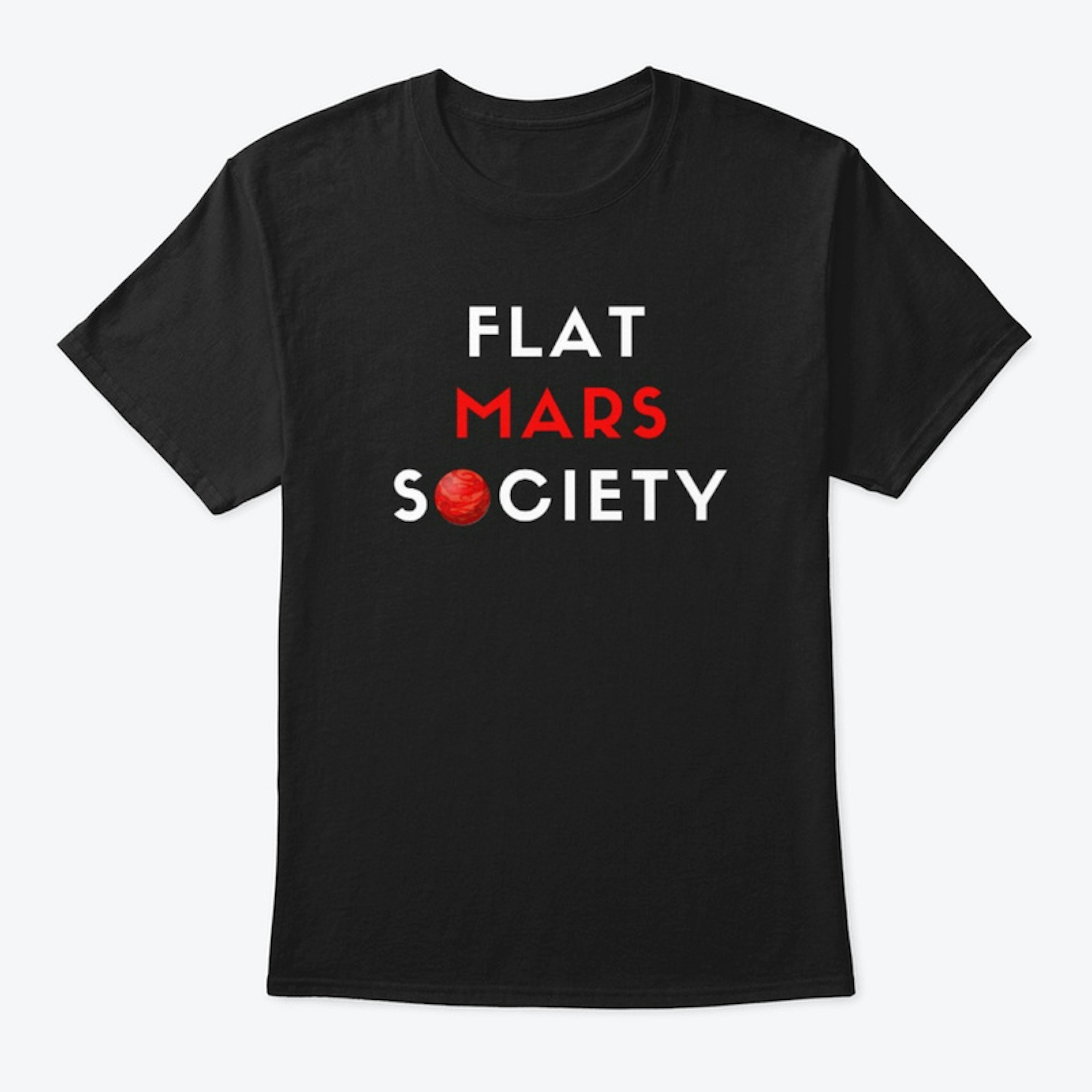 Flat Mars Society T Shirt Mars Shirt